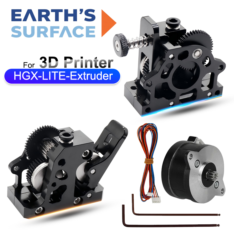 Direct Drive Dual Gear Extruder High Speed - Extrusor de reducción de acero endurecido