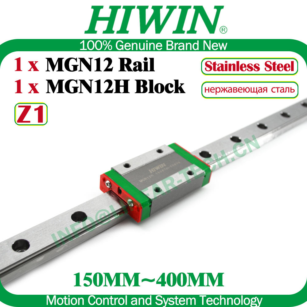 Linear Rail Mgn12H Set - Carril lineal HIWIN MGN12H Z1 de