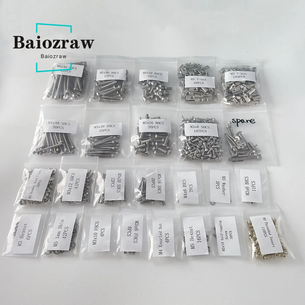 Baiozraw-tornillos de acero in - Voron 2.4 R2 Complete Kit reseña y precio